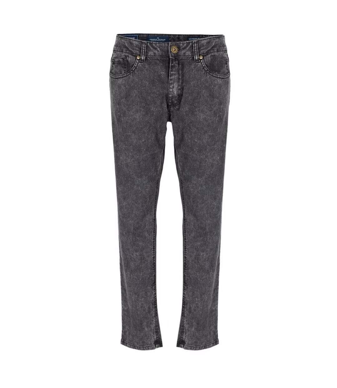 Mens Sos 5 Pockets Skinny Jeans Grey Criminal Damage-1
