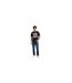 T-shirt Motif/style Bande Dessinée Homme Noir Levis-1