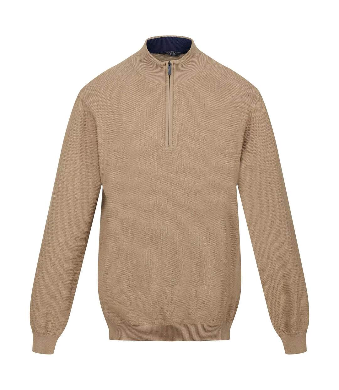 Mens keaton knitted jumper gold sand Regatta-1