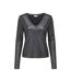 T-Shirt manches longues noir femme jdy sofia-1