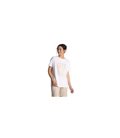 T-shirt Décontracté Manches Courtes Motif/style Imprimé Yago Femme Blanc Imprimé Craghoppers