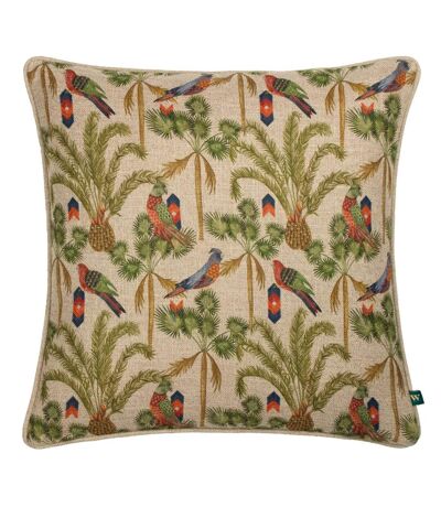 Akamba tropical palm tree cushion cover 43cm x 43cm multicoloured Wylder