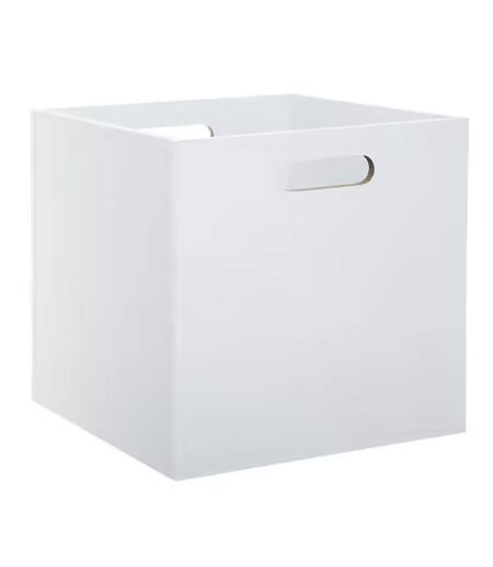 Boîte de Rangement en Bois Mix n'Modul 31x31cm Blanc