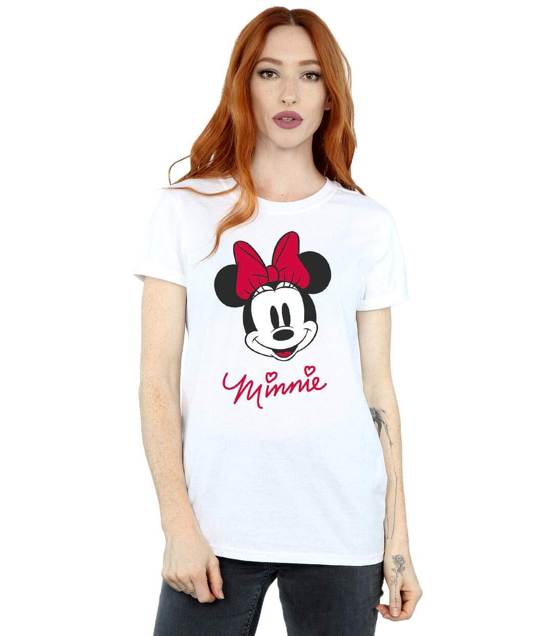 Disney - T-shirt - Femme (Blanc) - UTBI420-2