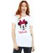Disney - T-shirt - Femme (Blanc) - UTBI420-2