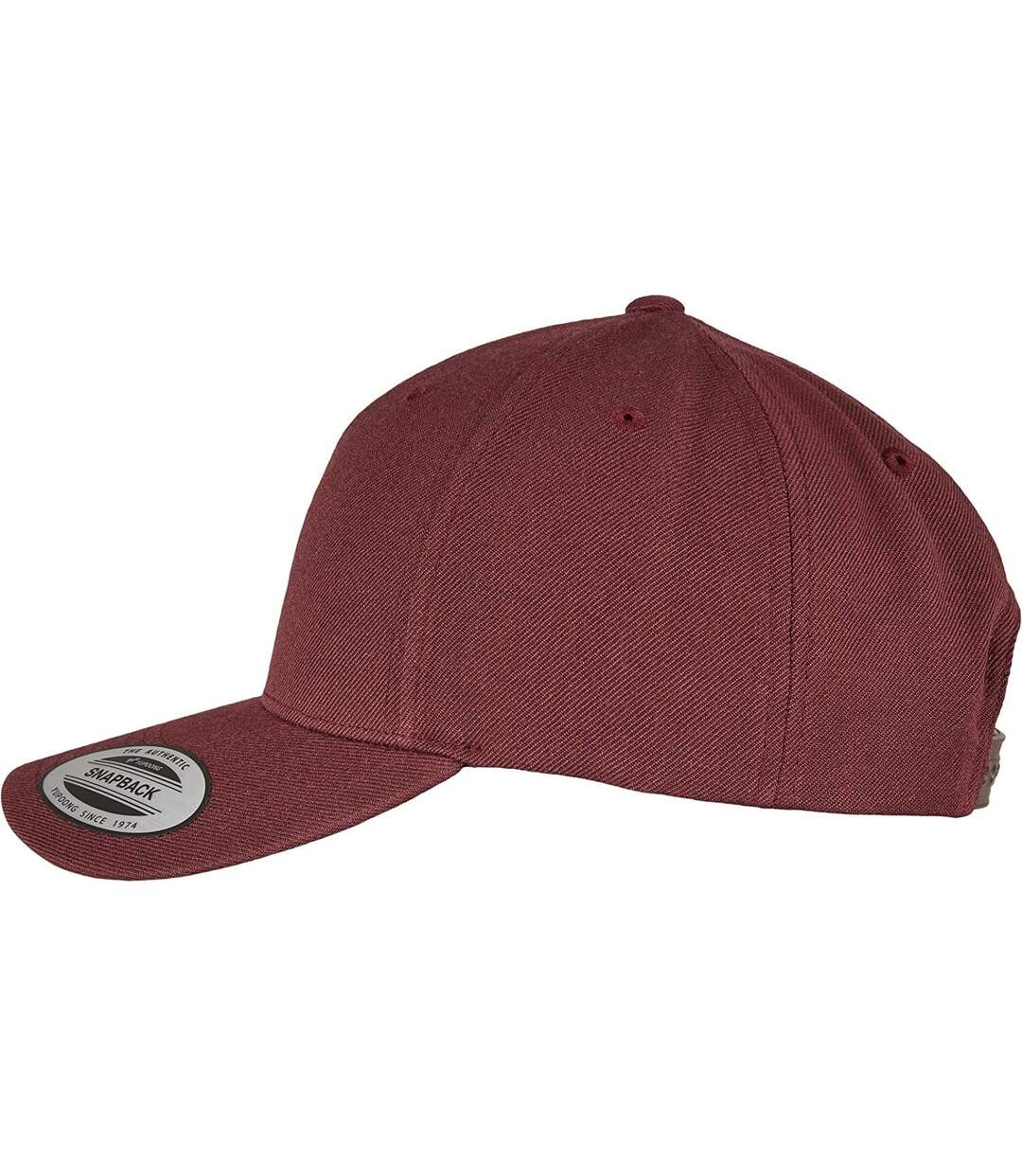 Casquette ajustable flexfit adulte bordeaux Yupoong