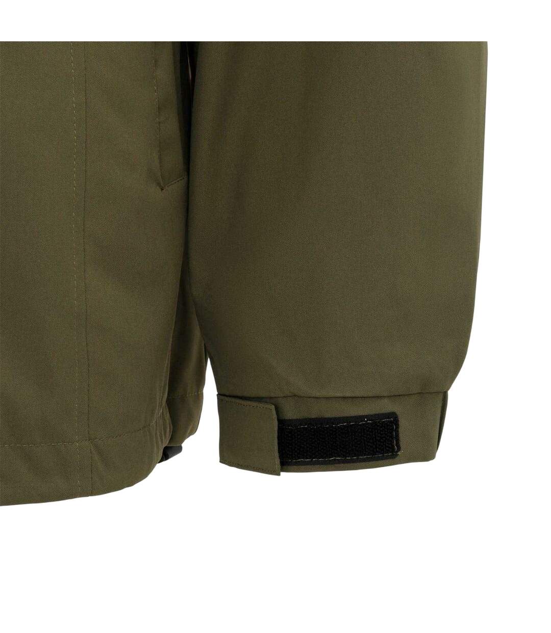 Mens Lightweight Hooded Jacket Army Green Firetrap-4