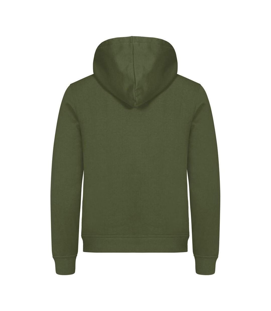 Sweat À Capuche Miami Adulte Vert Militaire Clique-2