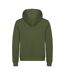 Sweat À Capuche Miami Adulte Vert Militaire Clique-2