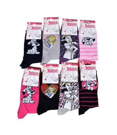 Chaussettes femme LICENCE Fantaisie-Assortiment modèles photos selon arrivages- - Pack de 9