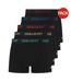 Lot De 5  Boxers Motif/style Uni Core Homme Noir Lyle & Scott-1