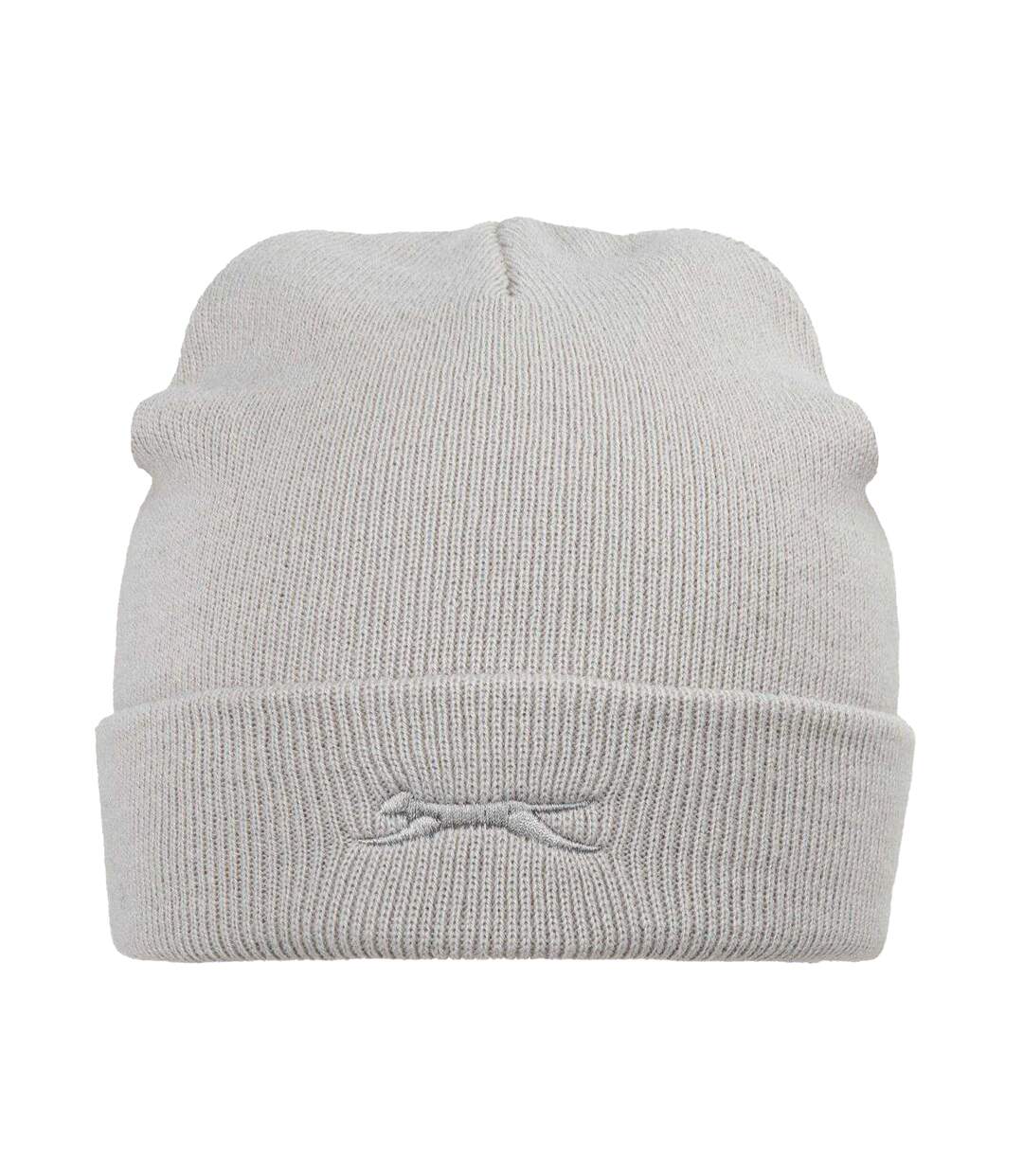 Bonnet Hiver Motif/style Côtelé Homme Gris Slazenger-1