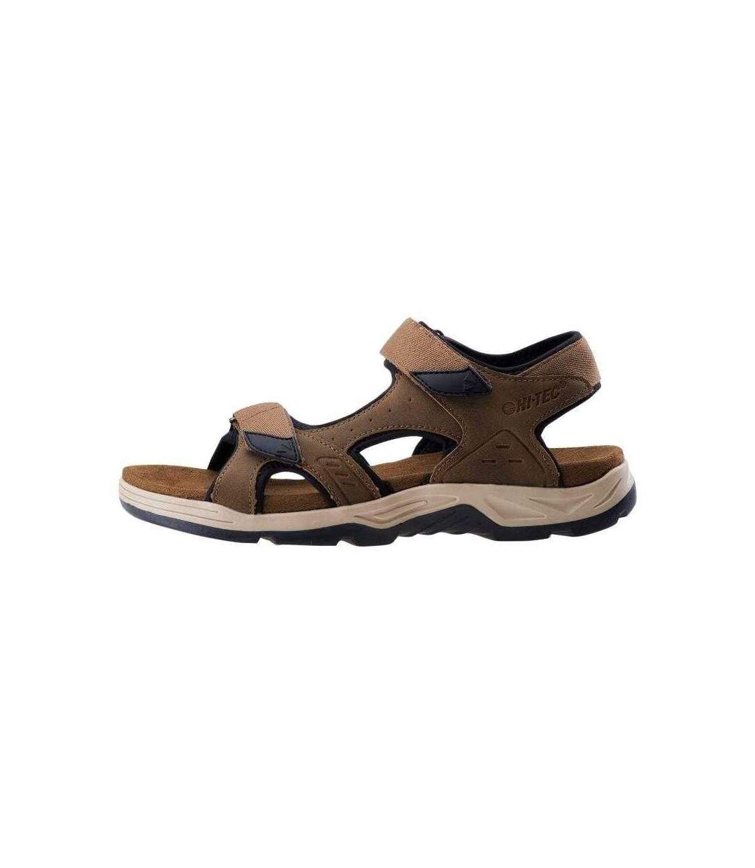 Sandales Lucibel Homme Marron Noir Hi-Tec-2