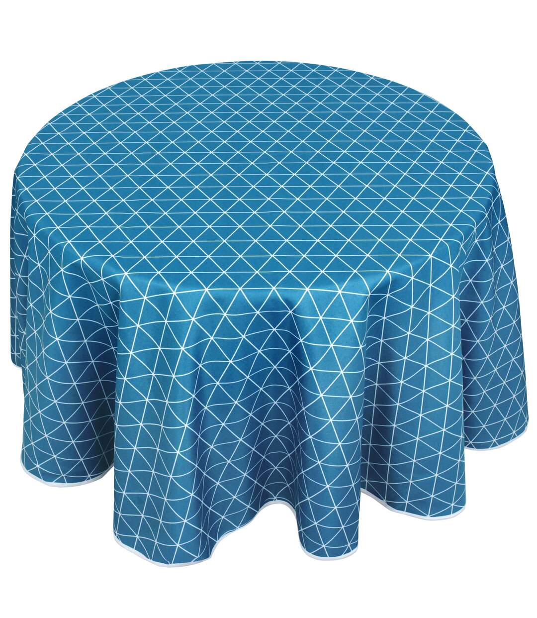 Nappe imprimée polyester PACO géométrique Rond-1