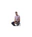 Mens Dye Wash T-shirt Purple Lyle & Scott-1