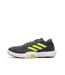 Chaussures de running grises/vertes homme adidas amplimove-1