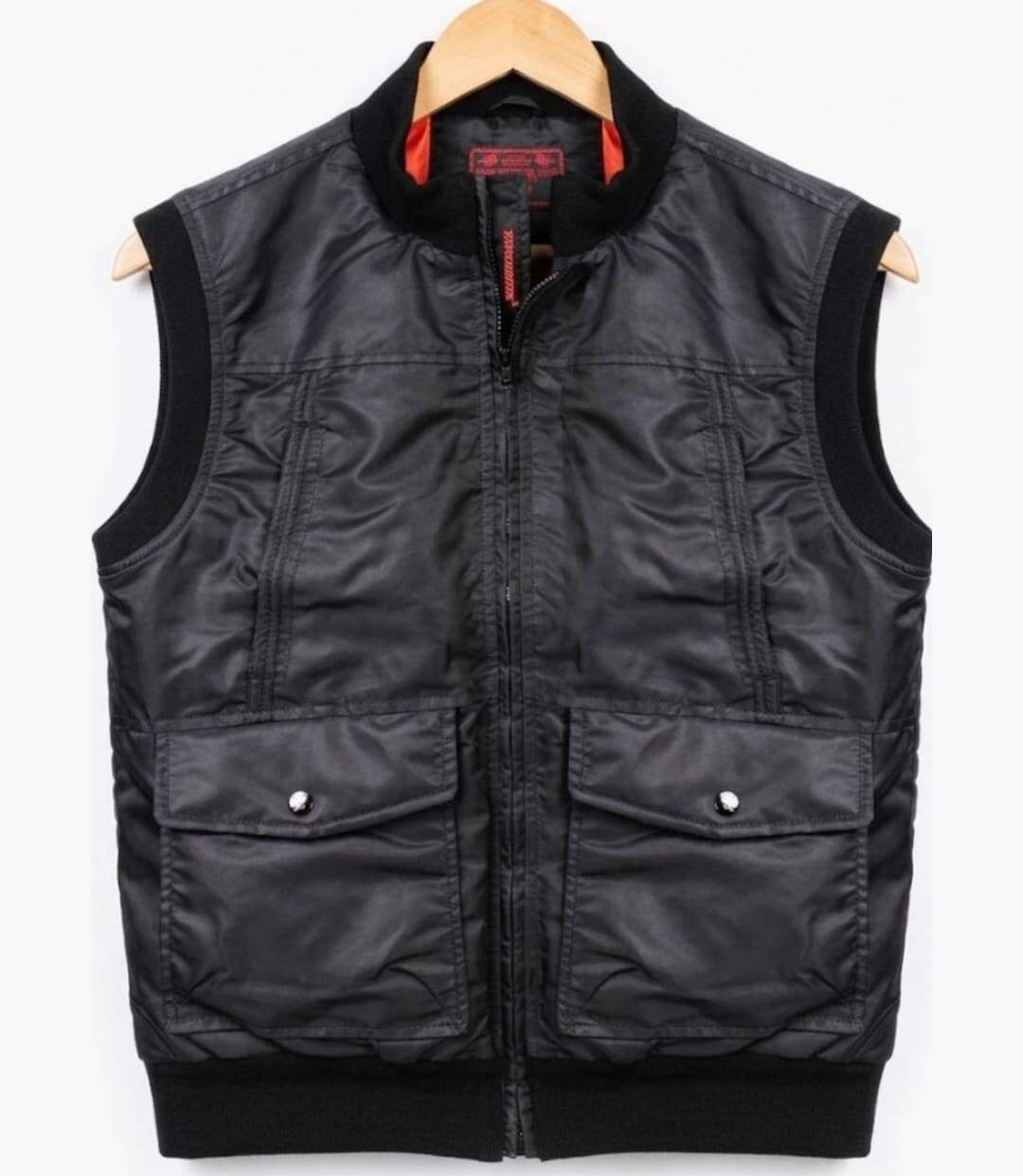 WINCHESTER DRIFTN — Gilet sans manches noir : chaleur bomber et tissu déperlant-2