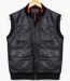 WINCHESTER DRIFTN — Gilet sans manches noir : chaleur bomber et tissu déperlant-2