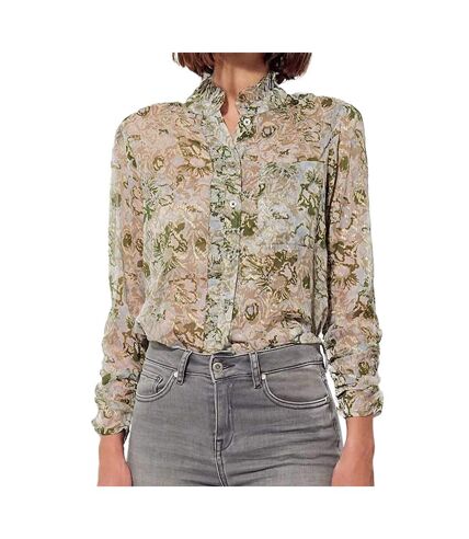 Chemise Kaki à fleurs Femme Kaporal Belf - M