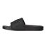Mens Embossed Cushioned Sliders Triple Black Mallet-2