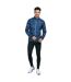 Mens Graphic Print Woven Jacket Blue Puma-2
