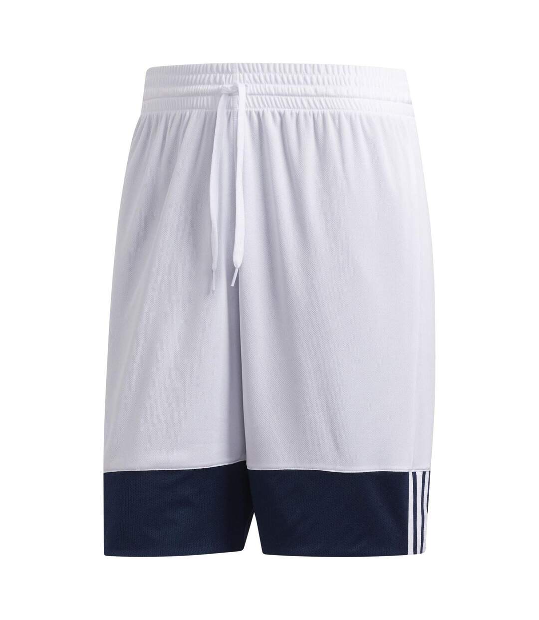 Short De Basket Motif/style Logo Homme Bleu Marine Blanc Adidas-3