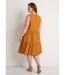 Robe sans manches courte volantée-2
