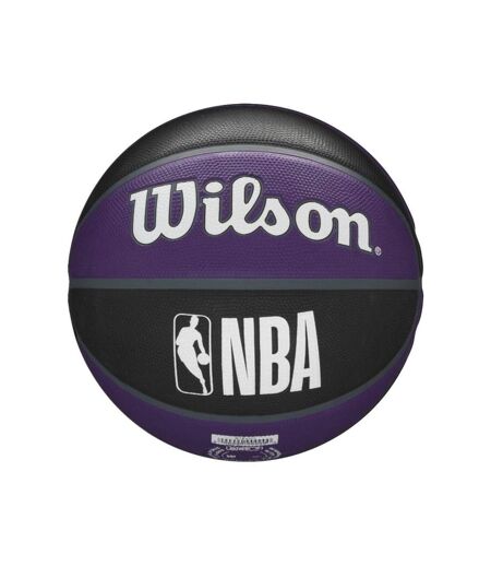 Ballon De Basket Motif/style Nba Team Sacramento Kings Taille 7 Noir Violet Clair Wilson