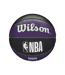 Ballon De Basket Motif/style Nba Team Sacramento Kings Taille 7 Noir Violet Clair Wilson-2