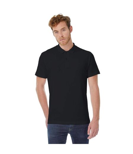 B&c Id.001 Polo À Manches Courtes Pour Hommes Noir B And C