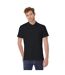 B&c Id.001 Polo À Manches Courtes Pour Hommes Noir B And C-1