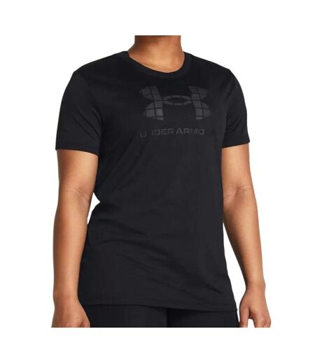 T-shirt Noir Femme Under Armour Tech - L