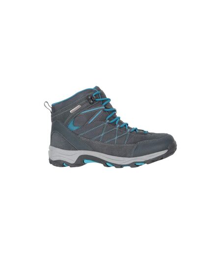 Mountain Warehouse Womens/Ladies Rapid Suede Waterproof Walking Boots (Gray) - UTMW1184