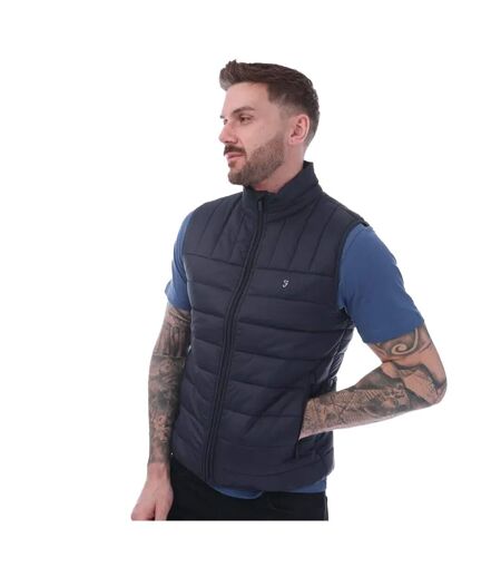 Veste sans manches arsenal homme bleu marine Farah