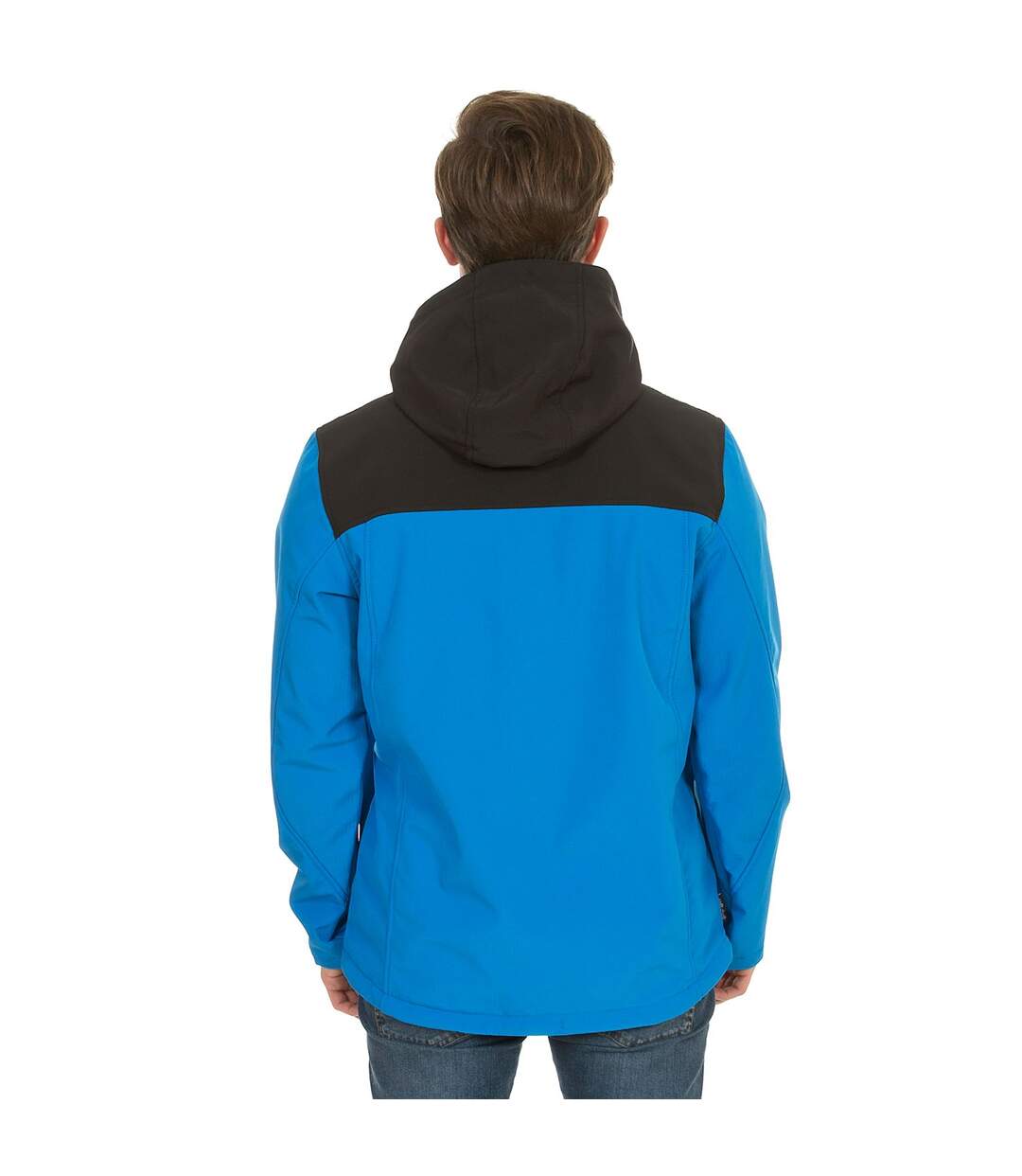 Veste softshell imperméable hebron homme bleu vif Trespass-3