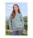 Womens/ladies Text Relaxed Fit Jumper Light Khaki Mountain Warehouse-1