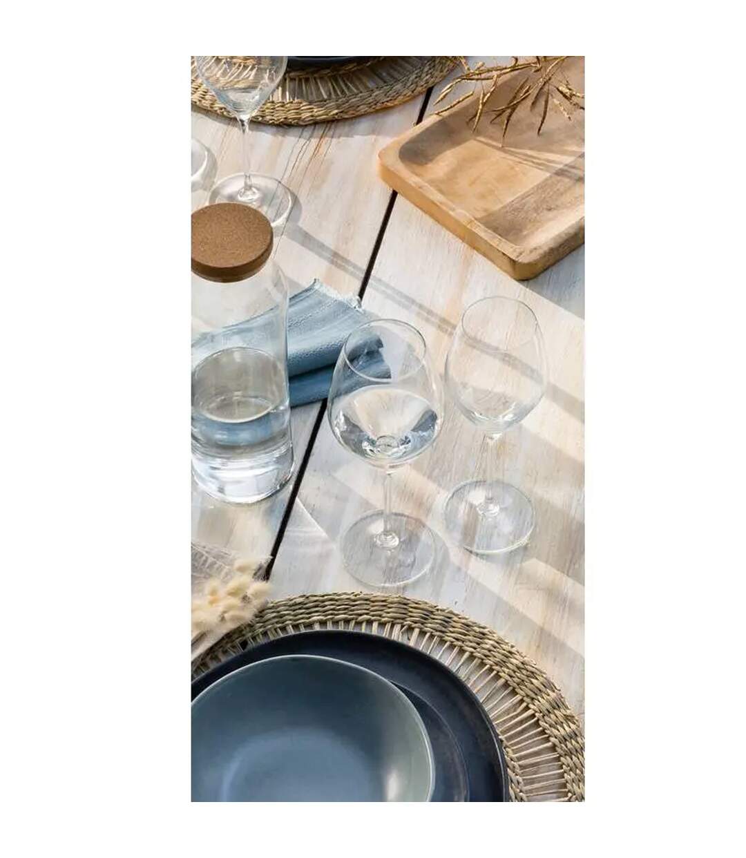 Carafe en Verre Spring 1L Transparent-2