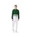Mens Colour Block Polyester Tracksuit Set Green White Lacoste-1