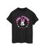 Disney Femme/Les femmes Minnie Mouse Girl Power - T-shirt boyfriend en coton (Noir) - UTBI39054-1