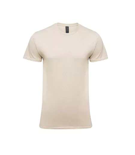 Unisex Adult Cotton Lightweight T-shirt Sand Gildan
