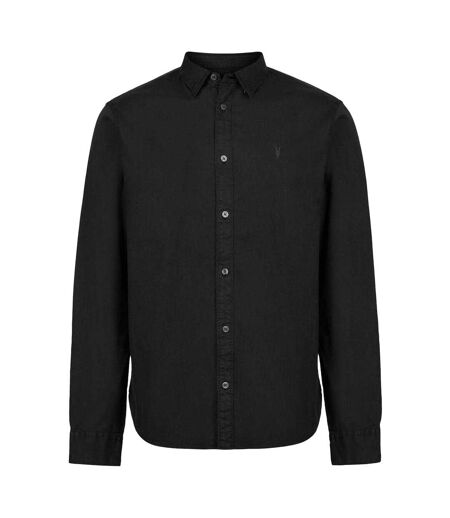 Chemise Manches Longues Hawthorne Homme Noir AllSaints