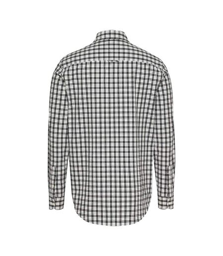 Chemise noir/blanc à carreaux homme tommy hilfiger night - l