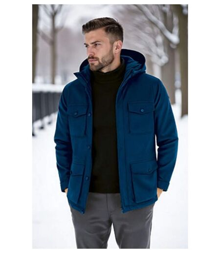 Parka imperméable avec capuche - Homme - WESTPORT - bleu marine