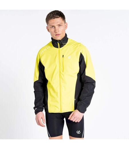 Mens Mediant Ii Cycling Jacket Neon Spring Black Dare 2B