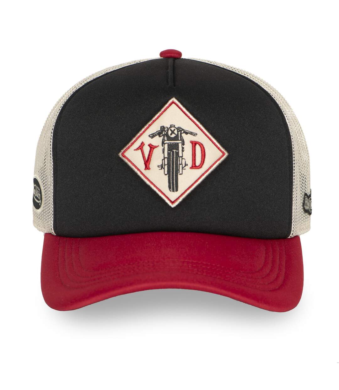 Casquette trucker avec filet souple adulte en mousse avec patch Foam Vondutch-2