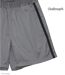 Short homme CHALLENGER 8L gris noir : le short en coton ultra-confortable spécial moisson-4