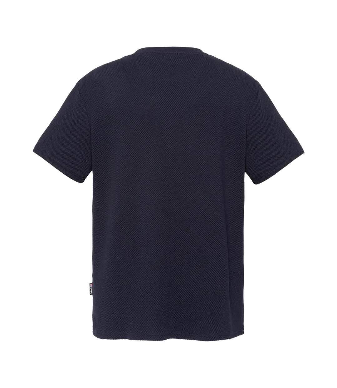 T-Shirt marine homme schott tsclay-2
