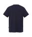T-Shirt marine homme schott tsclay-2