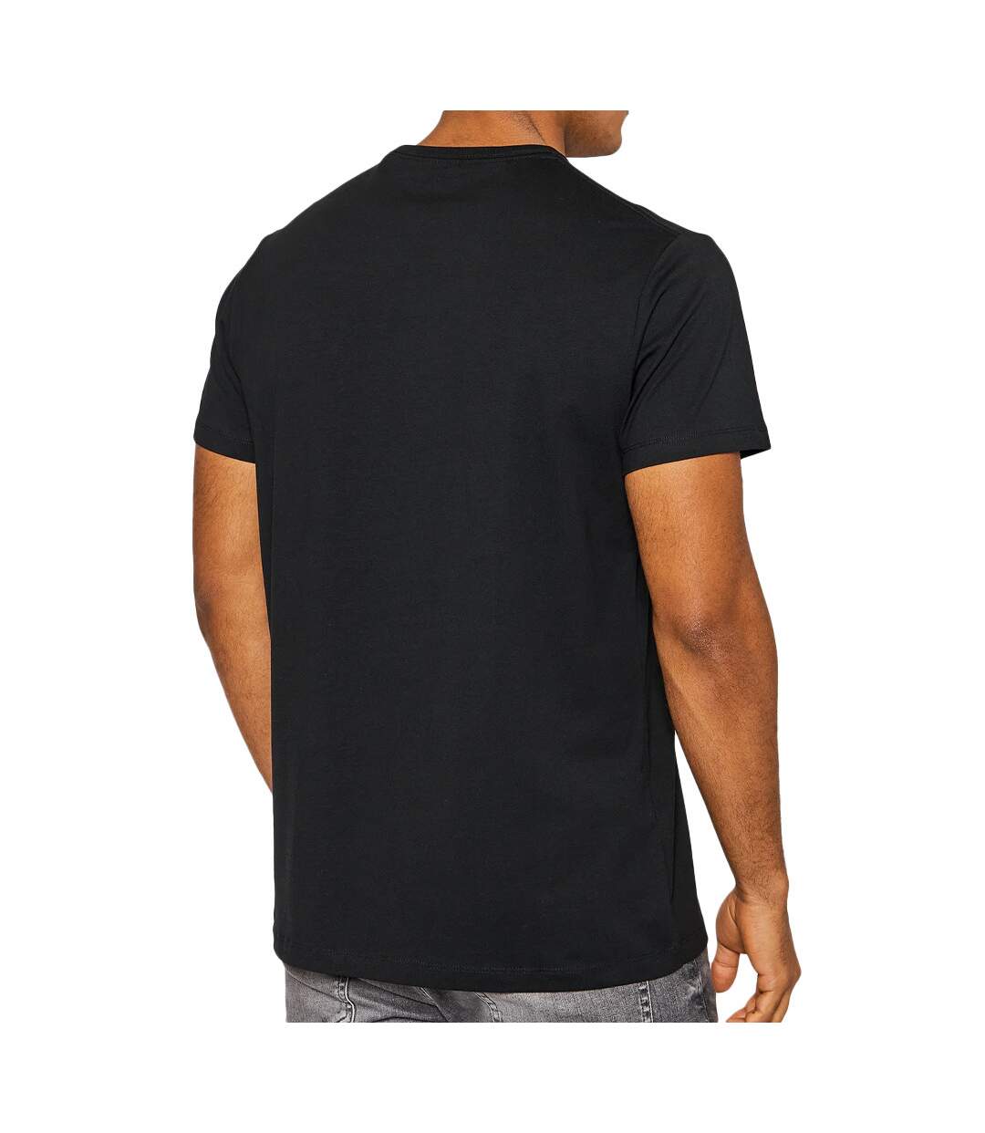 T-shirt Noir Homme Pepe Jeans Original Basic