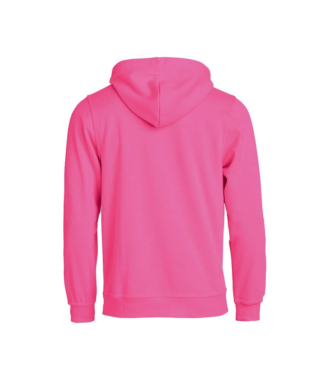 Sweat à capuche basic adulte rose cerise vif Clique